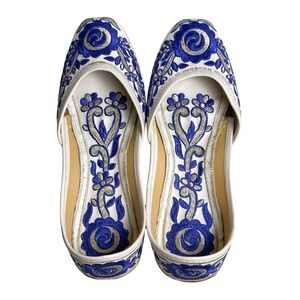 Punjabi Jutti Khussa Embroidered Shoes Size 7